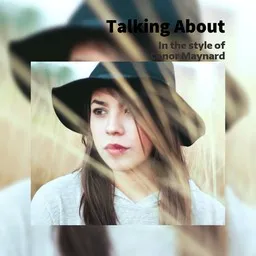 Titelbild für Talking About - Conor Maynard Karaoke-Version