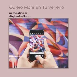 Cover art for Quiero Morir En Tu Veneno - Alejandro Sanz karaoke version