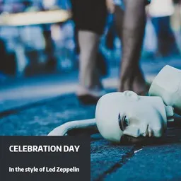 Cover art for Celebration Day - Led Zeppelin karaoke version