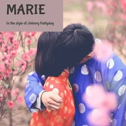 Karaokekappaleen Marie - Johnny Hallyday kansikuva
