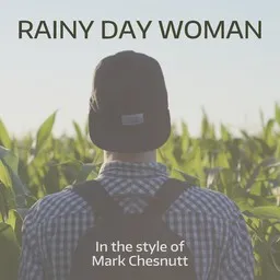 Titelbild für Rainy Day Woman - Mark Chesnutt Karaoke-Version