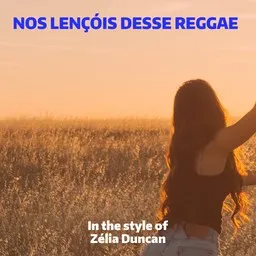 Cover art for Nos Lençóis Desse Reggae - Zélia Duncan karaoke version