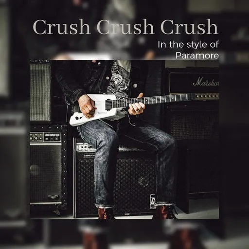 Karaoke Crush Crush Crush by Paramore — sing along with lyrics on Singa
