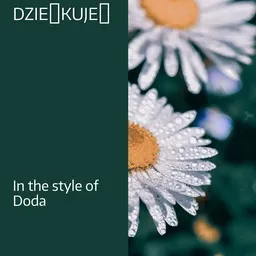 Cover art for Dziękuję - Doda karaoke version