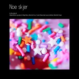Cover art for Noe skjer - Helge Reiss,Lasse Lindtner,Merethe Trøan,Skjønnheten og udyret,Toralv Maurstad,Wenche Foss karaoke version