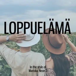 Cover art for Loppuelämä - Mariska,Neon 2 karaoke version