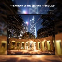 Cover art for The Wreck of the Edmund Fitzgerald - Gordon Lightfoot karaoke version