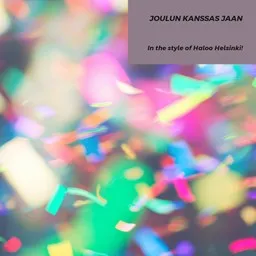 Titelbild für Joulun kanssas jaan - Cantores Minores,Haloo Helsinki! Karaoke-Version