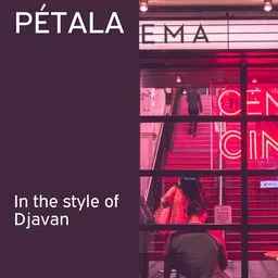 Cover art for Pétala - Djavan karaoke version