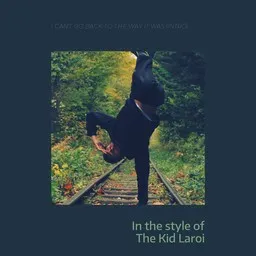 Cover art for I Can't Go Back To the Way It Was (Intro) - The Kid Laroi karaoke version