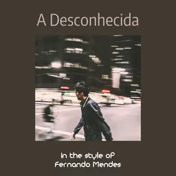 Cover art for A Desconhecida - Fernando Mendes karaoke version