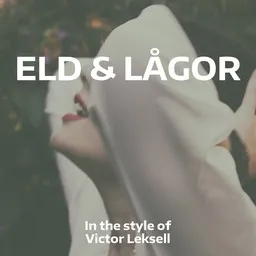 Cover art for Eld & lågor - Victor Leksell karaoke version