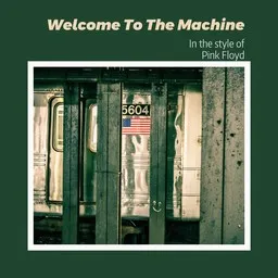 Omslagsbild för Welcome To The Machine - Pink Floyd karaokeversion