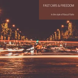 Cover art for Fast Cars & Freedom - Rascal Flatts karaoke version
