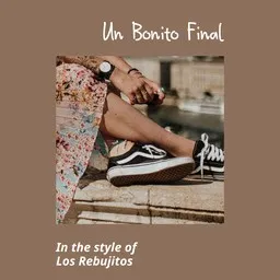 Cover art for Un Bonito Final - Los Rebujitos karaoke version