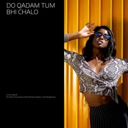 Cover art for Do Qadam Tum Bhi Chalo - Asha Bhosle,Ek Hasina Do Diwane,Lata Mangeshkar,Mukesh karaoke version