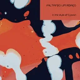 Cover art for Faltando Um Pedaço - Djavan karaoke version