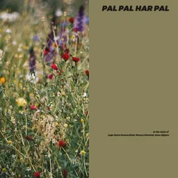 Omslagsbild för Pal Pal Har Pal - Lage Raho Munna Bhai,Shreya Ghoshal,Sonu Nigam karaokeversion