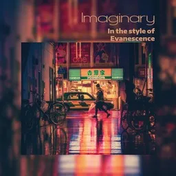 Cover art for Imaginary - Evanescence karaoke version