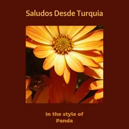 Cover art for Saludos Desde Turquia - Panda karaoke version
