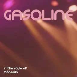 Cover art for Gasoline - Måneskin karaoke version