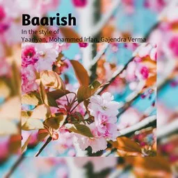 Cover art for Baarish - Gajendra Verma,Mohammed Irfan,Yaariyan karaoke version