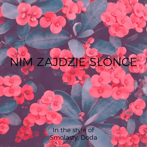 Karaoke Nim Zajdzie Słońce by Doda, Smolasty — sing along with lyrics on Singa