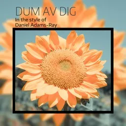 Cover art for Dum av dig - Daniel Adams-Ray karaoke version