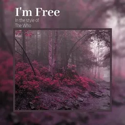 Cover art for I'm Free - The Who karaoke version