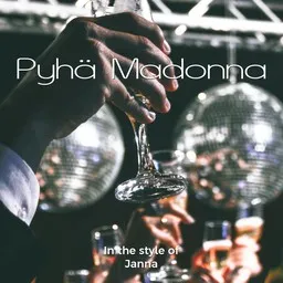Karaokekappaleen Pyhä Madonna - Janna kansikuva