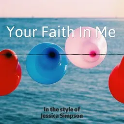 Omslagsbild för Your Faith In Me - Jessica Simpson karaokeversion