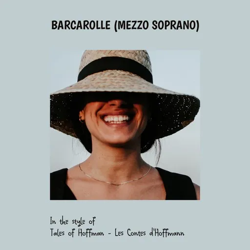 Barcarolle (Mezzo Soprano) - Karaoke