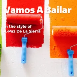 Cover art for Vamos A Bailar - K-Paz De La Sierra karaoke version