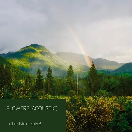 Karaoke Flowers (Acoustic) by Katy B — sing along with lyrics on Singa