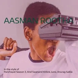 Omslagsbild för Aasman Rootha - And Swanand Kirkire,Anurag Saikia,Juno,Panchayat Season 3 karaokeversion