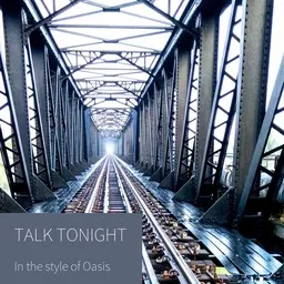 Cover art for Talk Tonight - Oasis karaoke version