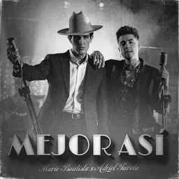 Cover art for Mejor Así - Adriel Favela,Mario Bautista karaoke version