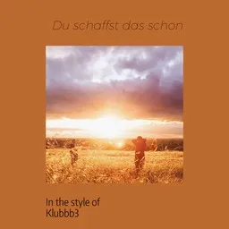 Cover art for Du schaffst das schon - Klubbb3 karaoke version