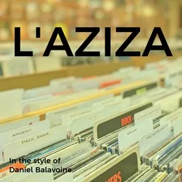Cover art for L'Aziza - Daniel Balavoine karaoke version