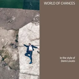 Cover art for World of Chances - Demi Lovato karaoke version