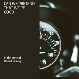 Titelbild für Can We Pretend That We're Good - Daniel Seavey Karaoke-Version