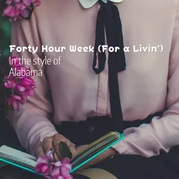 Cover art for Forty Hour Week (For a Livin') - Alabama karaoke version