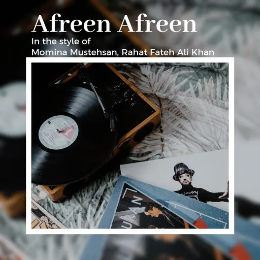 Afreen Afreen - Karaoke