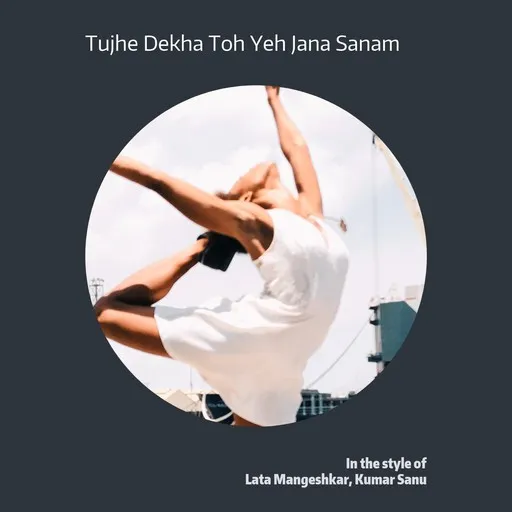 Tujhe Dekha Toh Yeh Jana Sanam - Karaoke
