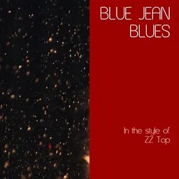 Cover art for Blue Jean Blues - ZZ Top karaoke version