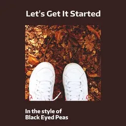 Omslagsbild för Let's Get It Started - Black Eyed Peas karaokeversion