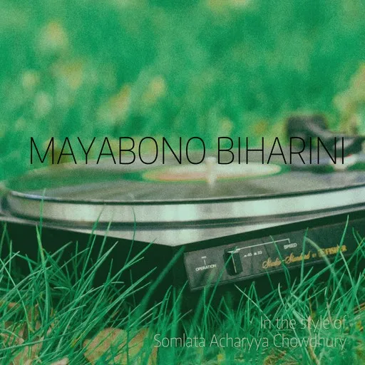 Karaoke Mayabono Biharini von Somlata Acharyya Chowdhury — mit Songtext mitsingen auf Singa