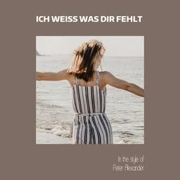 Titelbild für Ich weiss was dir fehlt - Peter Alexander Karaoke-Version