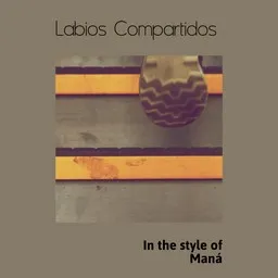 Cover art for Labios Compartidos - Maná karaoke version