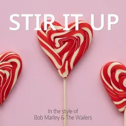 Omslagsbild för Stir It Up - Bob Marley & The Wailers karaokeversion